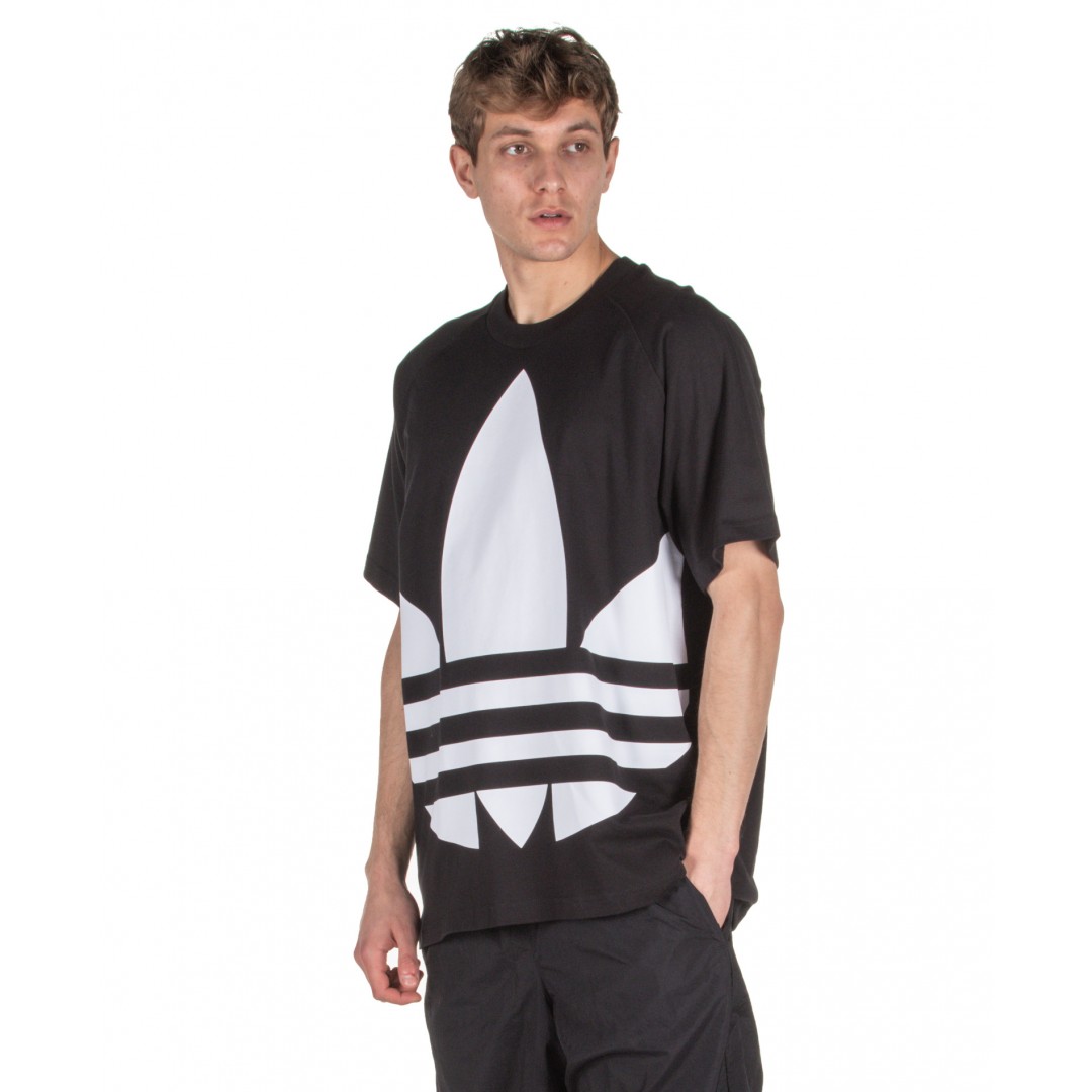 adidas Originals BIG TREFOIL BOXY TEE FM9904 Μαύρο