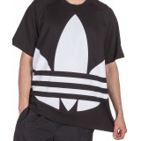 adidas Originals BIG TREFOIL BOXY TEE FM9904 Μαύρο Εικόνα 1