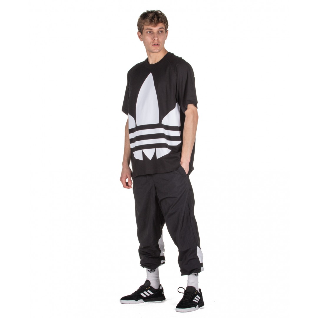 adidas Originals BIG TREFOIL BOXY TEE FM9904 Μαύρο