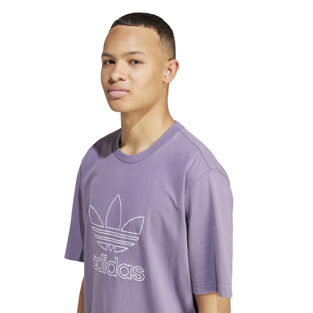 adidas Originals OUTL TREF TEE IR7992 Μωβ