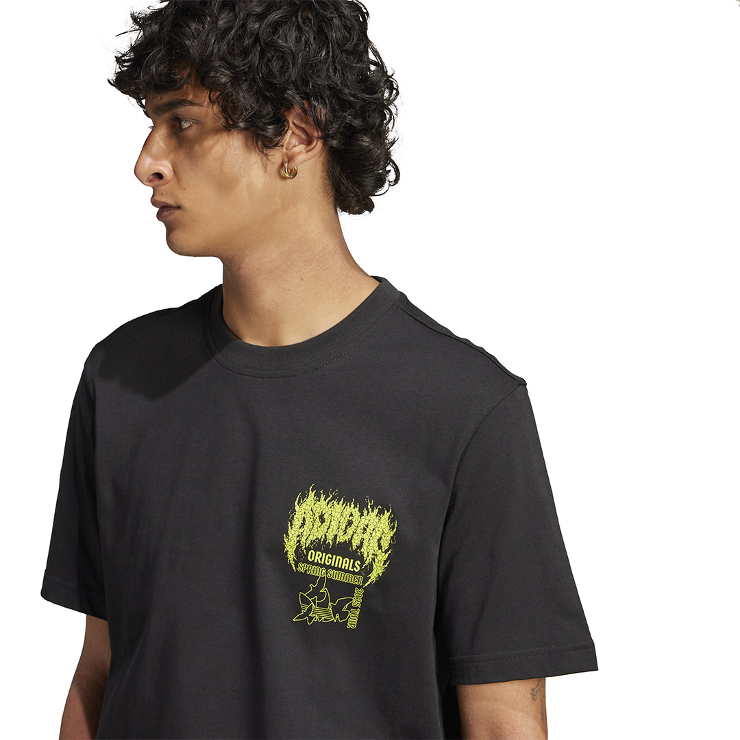 adidas Originals Q12 TS DEATH JP2678 Μαύρο