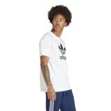 adidas Originals TREFOIL T-SHIRT IV5353 White Image 