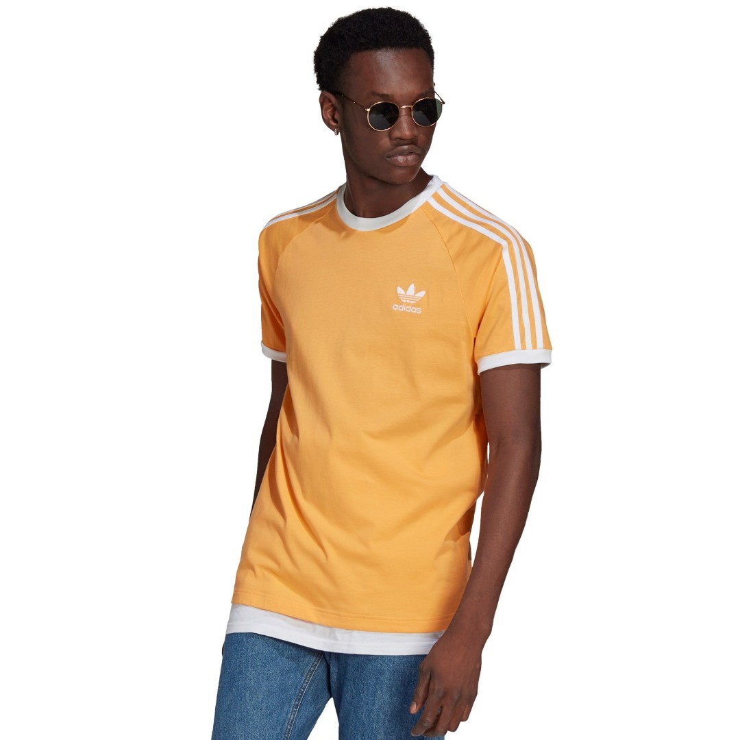 adidas Originals 3-STRIPES TEE GN3498 Yellow