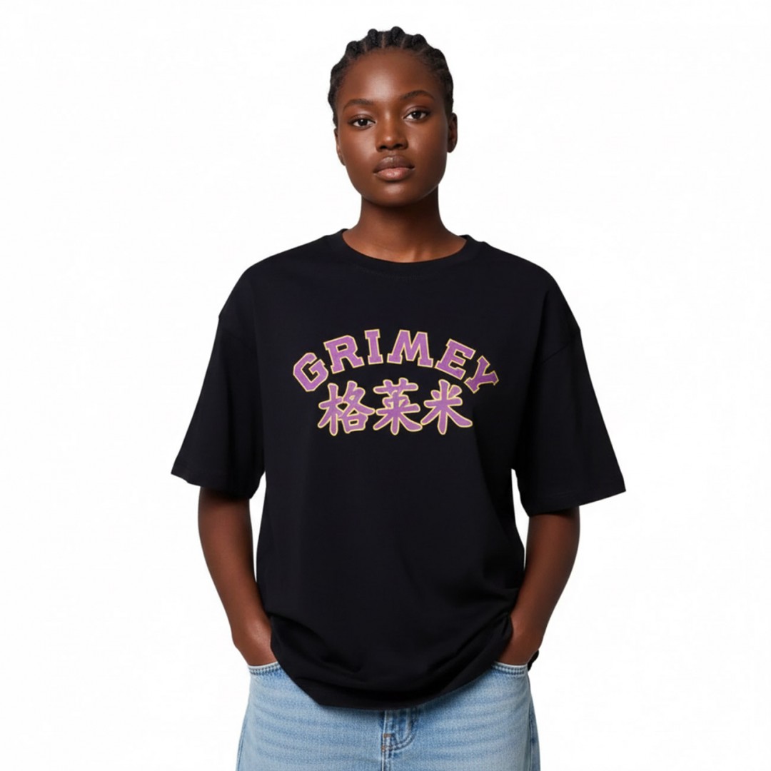GRIMEY REGULAR TEE GA768-BLK Black