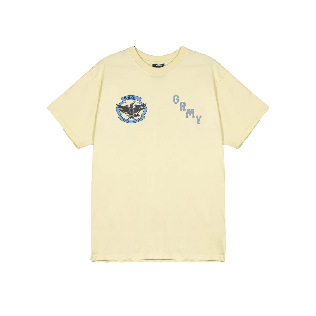 GRIMEY CAUSING PANIC THE MECHA REGULAR TEE GA699-CRM Εκρού