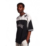 GRIMEY INFAMOUS DEEPER V NECK OVERSIZE TEE GAVN729-BLK Black Image 