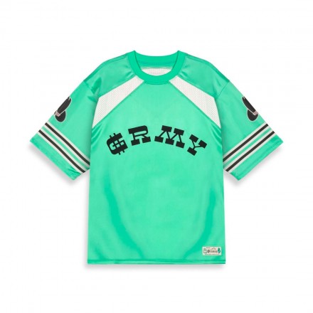 GRIMEY LONE HAND MESH FOOTBALL JERSEY GFJ748-GRN Green