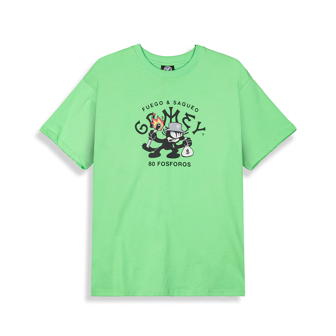 GRIMEY SWEET SCIENCE THE GRIMEY MATCHES REGULAR TEE GA740-GRN Πράσινο