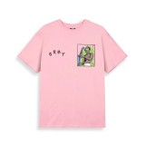 GRIMEY THE TROUBLE SLEEP REGULAR TEE GA756-LPNK Pink Image 