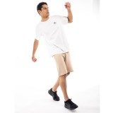 BE:NATION OVERSIZED GEO MAP S/S TEE 05312308-2A Εκρού Εικόνα 2