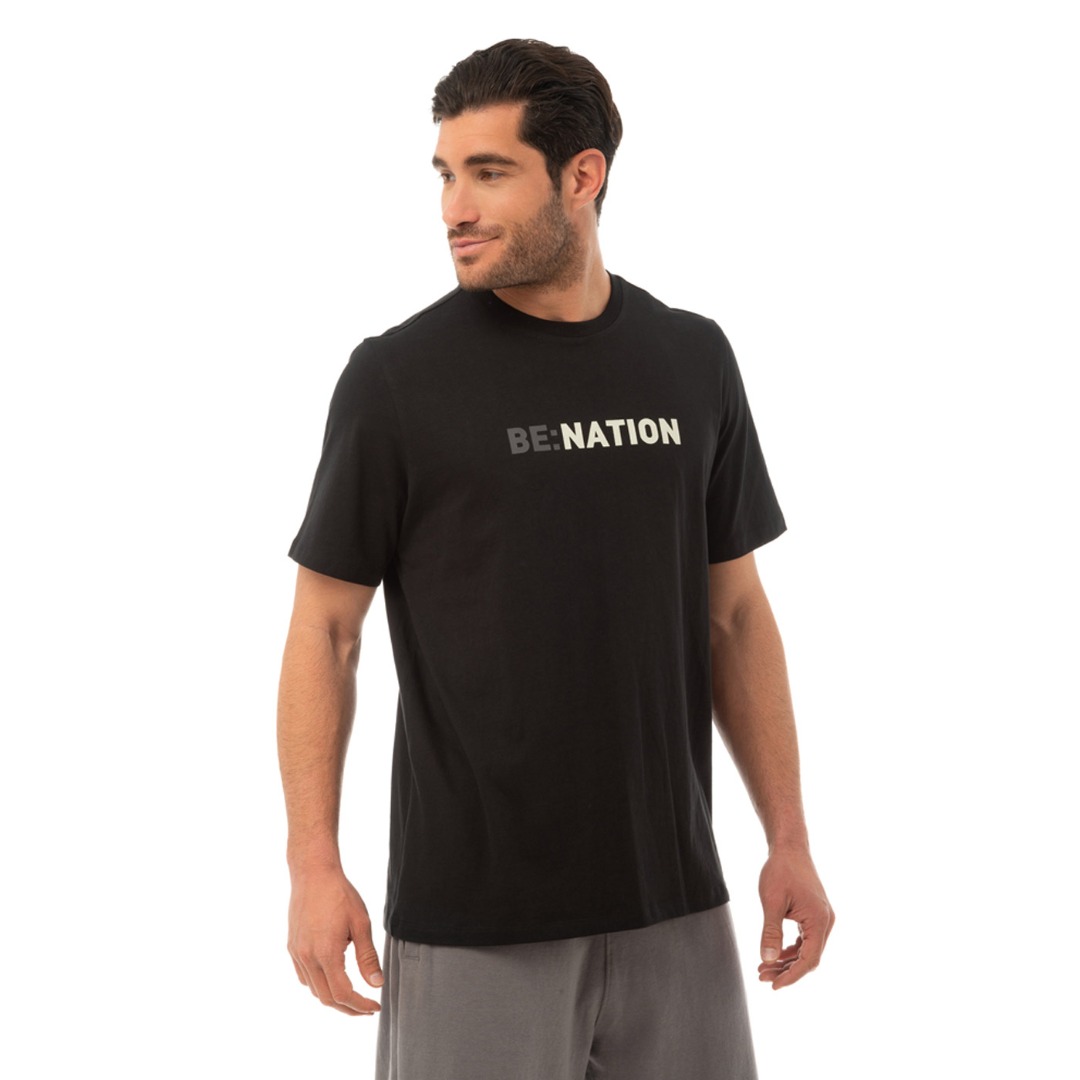 BE:NATION CREW NECK S/S BE:TEE 05312404-01 Black