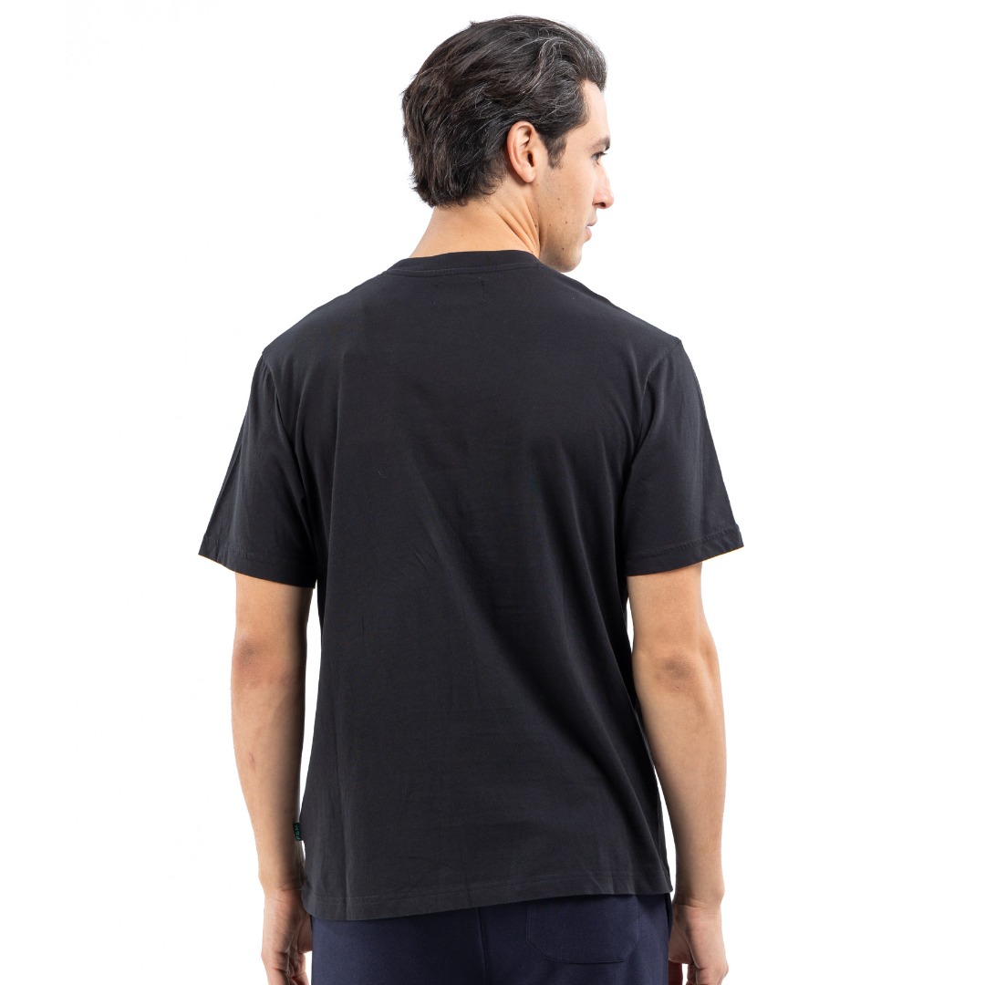 FRANKLIN MARSHALL ORGANIC COTTON JERSEY JM3244.000.1012P01-980 Μαύρο
