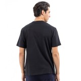 FRANKLIN MARSHALL ORGANIC COTTON JERSEY JM3244.000.1012P01-980 Μαύρο Εικόνα 0