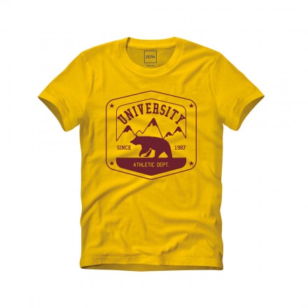 JEPA ORIGINAL GRAPHIC TEE 2719189-YELLOW Κίτρινο