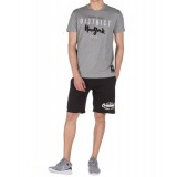 DISTRICT75 MEN'S TEE 120MSS-673 Γκρί