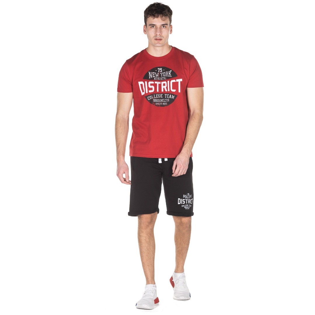 DISTRICT75 123MSS-604-045 Κόκκινο