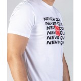 GSA NEVER QUIT STATEMENT TEE 17-121502-50 TYPE A White