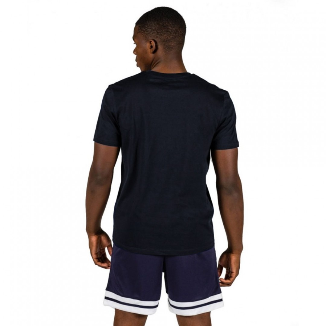 GSA MEN ORGANIC T-SHIRT PRINTED 17-17136-JET BLACK Μαύρο