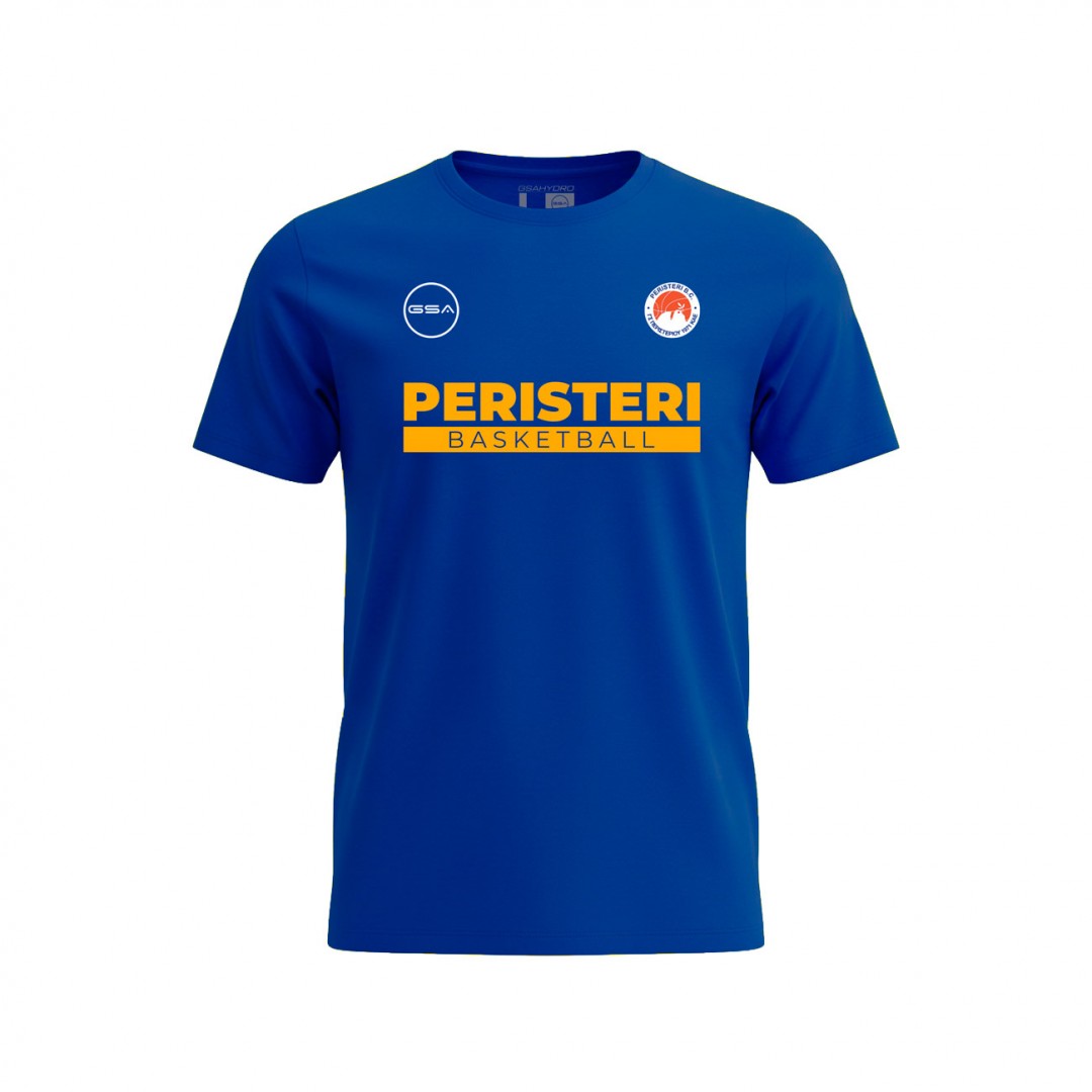 GSA PERISTERI B.C. MEN TRAINING T-SHIRT GT42549-BLUE Μπλε