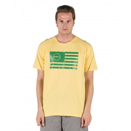 GSA SUPERLOGO T-SHIRTCOLOR EDITION 17-19038-YELLOW FLAG Κίτρινο