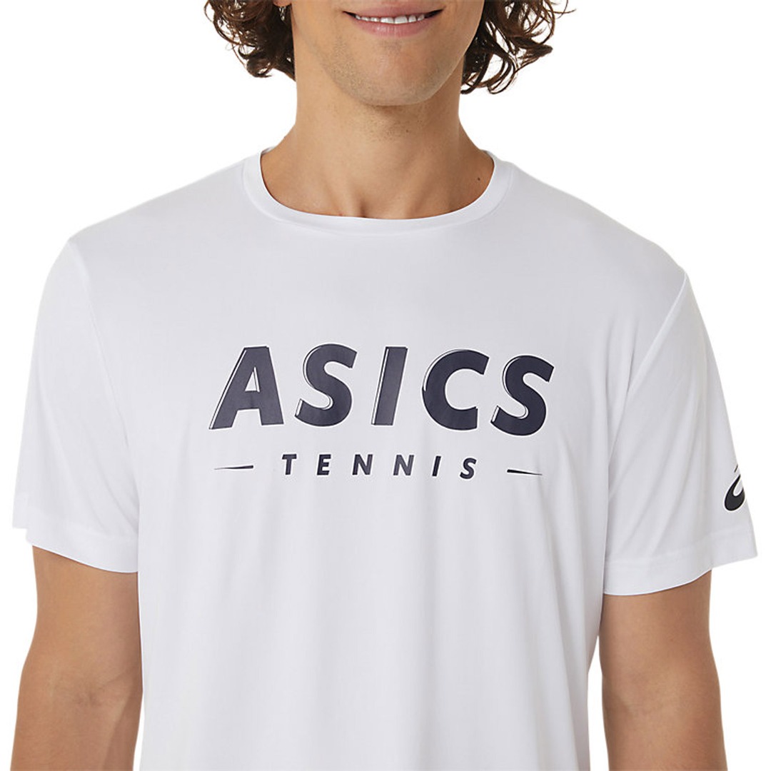 ASICS MEN COURT GPX TEE 2041A259-100 Λευκό