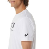 ASICS MEN COURT GPX TEE 2041A259-100 Λευκό Εικόνα 3