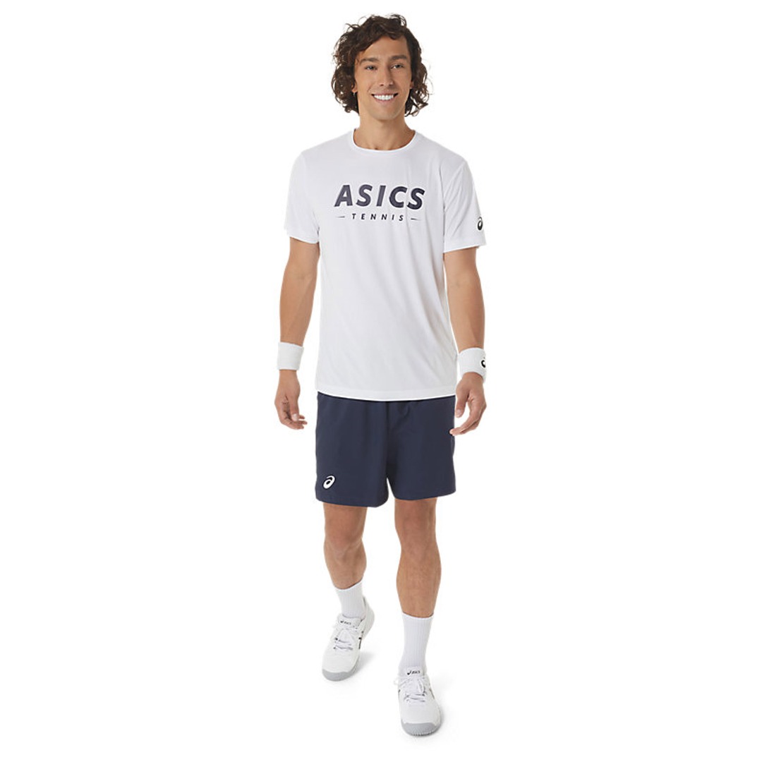 ASICS MEN COURT GPX TEE 2041A259-100 Λευκό
