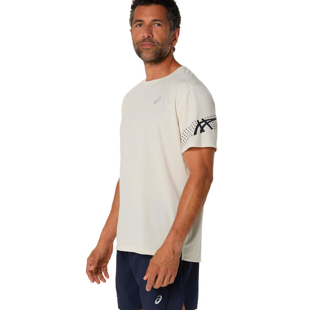 ASICS ICON SS TOP 2011D239-200 Εκρού