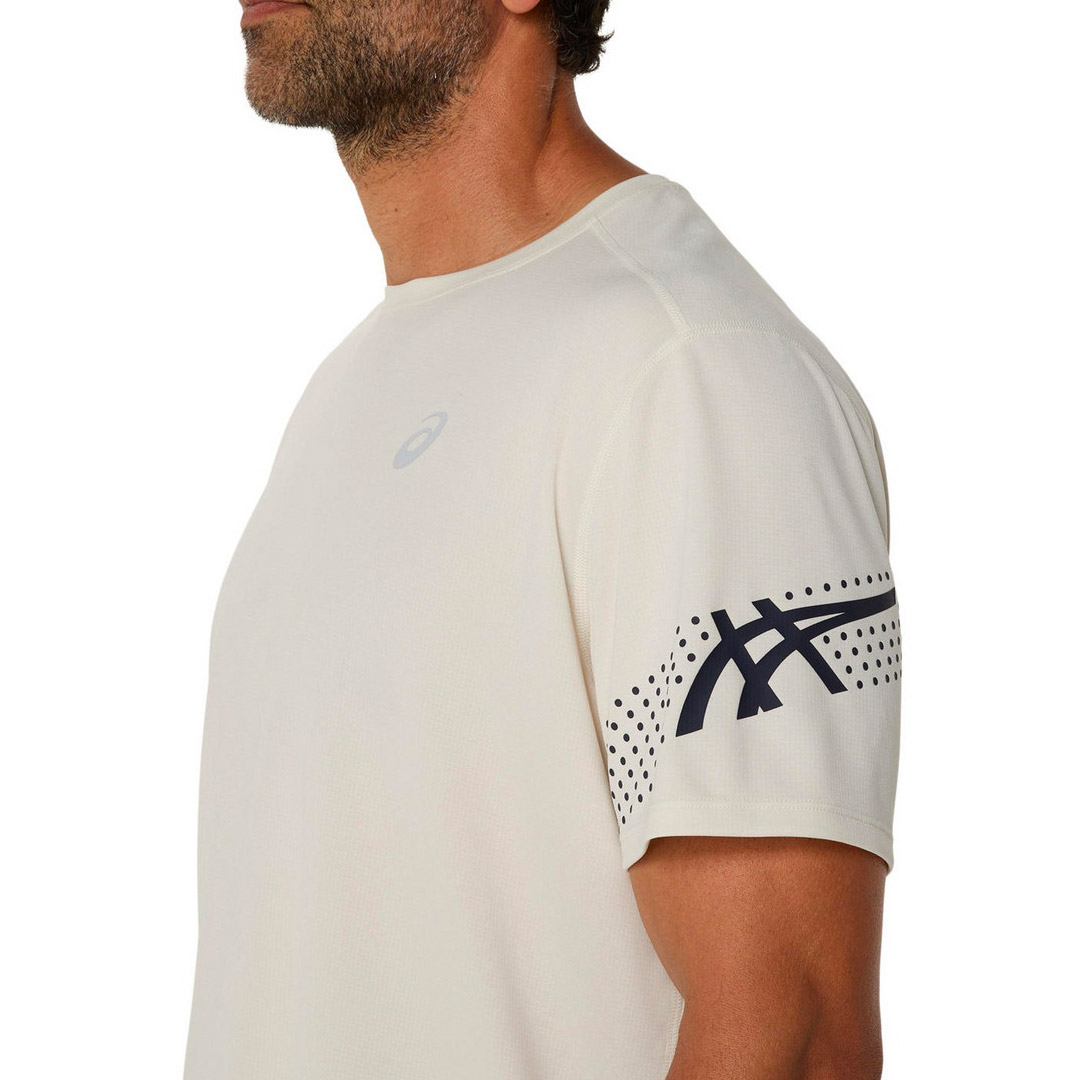 ASICS ICON SS TOP 2011D239-200 Εκρού