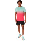 ASICS SEAMLESS SS TOP 2011C398-700 Πολύχρωμο Εικόνα 4