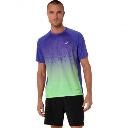 ASICS ROAD FADE SS TOP 2011D512-401 Royal Blue