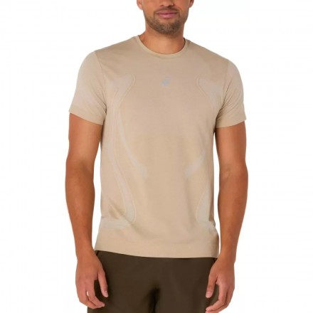 ASICS ROAD SEAMLESS SS TOP 2011D355-100 Ecru