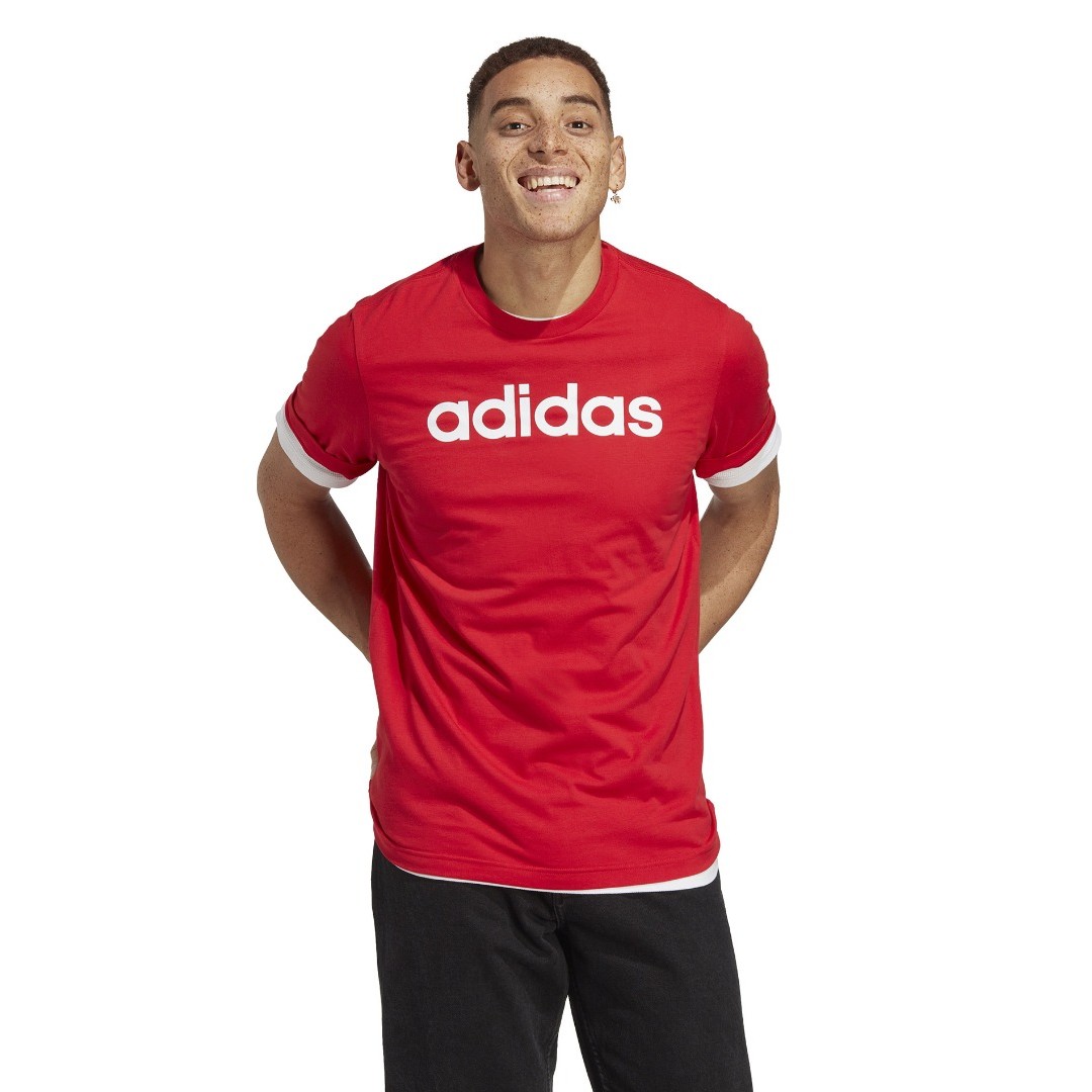 adidas sportswear M LIN SJ T IC9278 Red