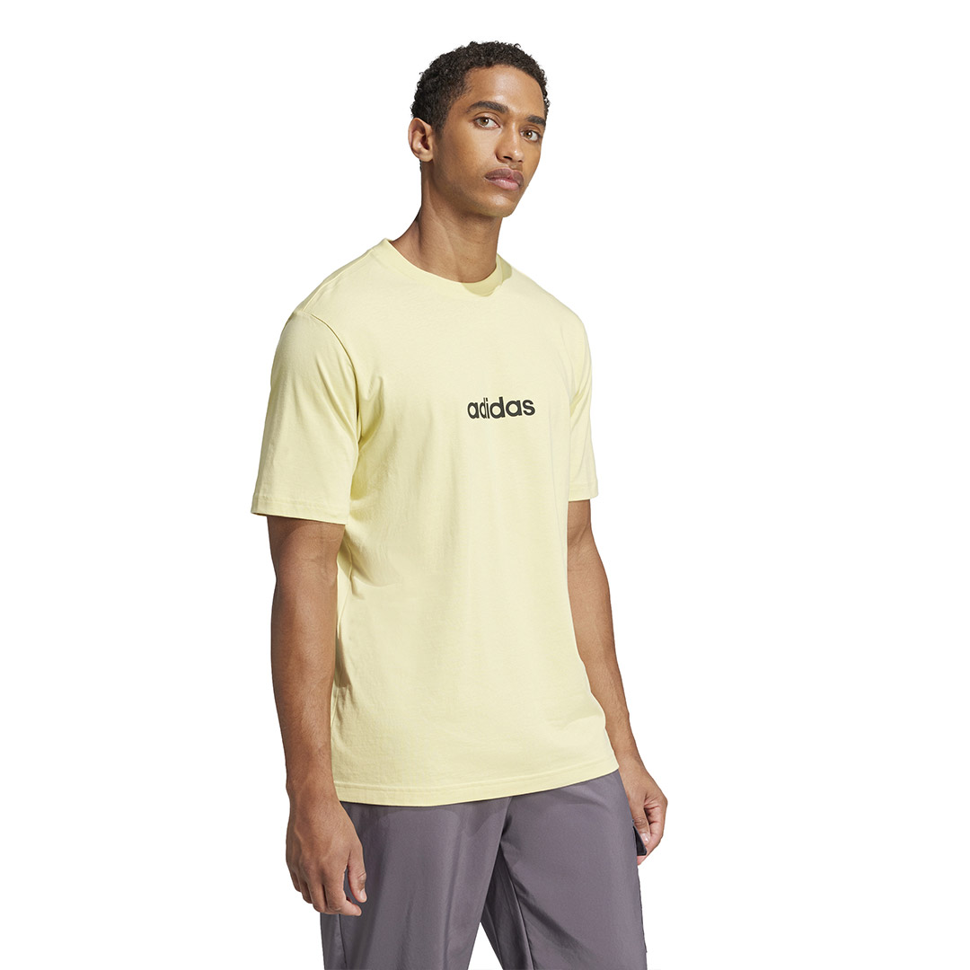 adidas sportswear M LIN SJ T JE9003 Κίτρινο