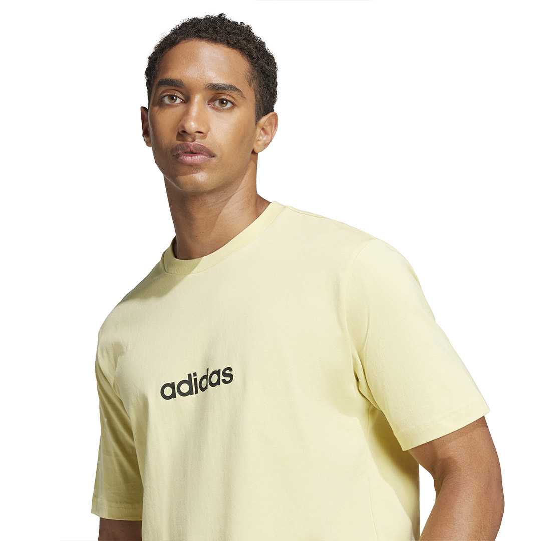 adidas sportswear M LIN SJ T JE9003 Κίτρινο