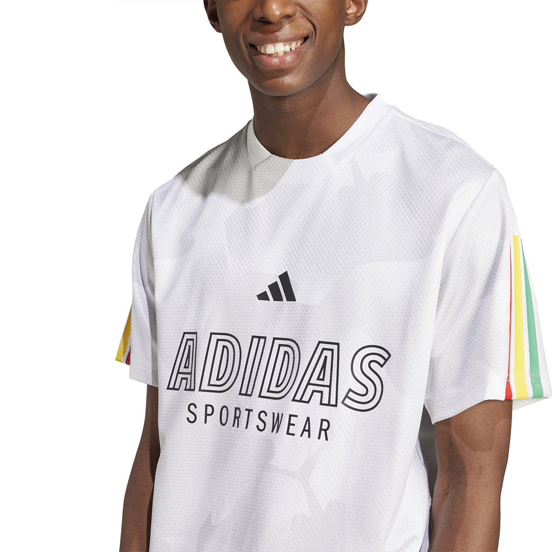 adidas sportswear M TIRO NP TEE JC8004 Λευκό
