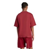 adidas sportswear M FI 3BAR TEE KD5183 Μπορντό Εικόνα 0