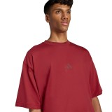 adidas sportswear M FI 3BAR TEE KD5183 Μπορντό Εικόνα 1