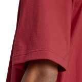 adidas sportswear M FI 3BAR TEE KD5183 Μπορντό Εικόνα 2