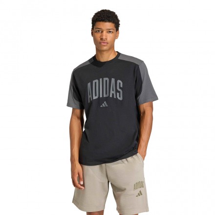adidas sportswear M COLLEGIATE TE KD0068 Μαύρο