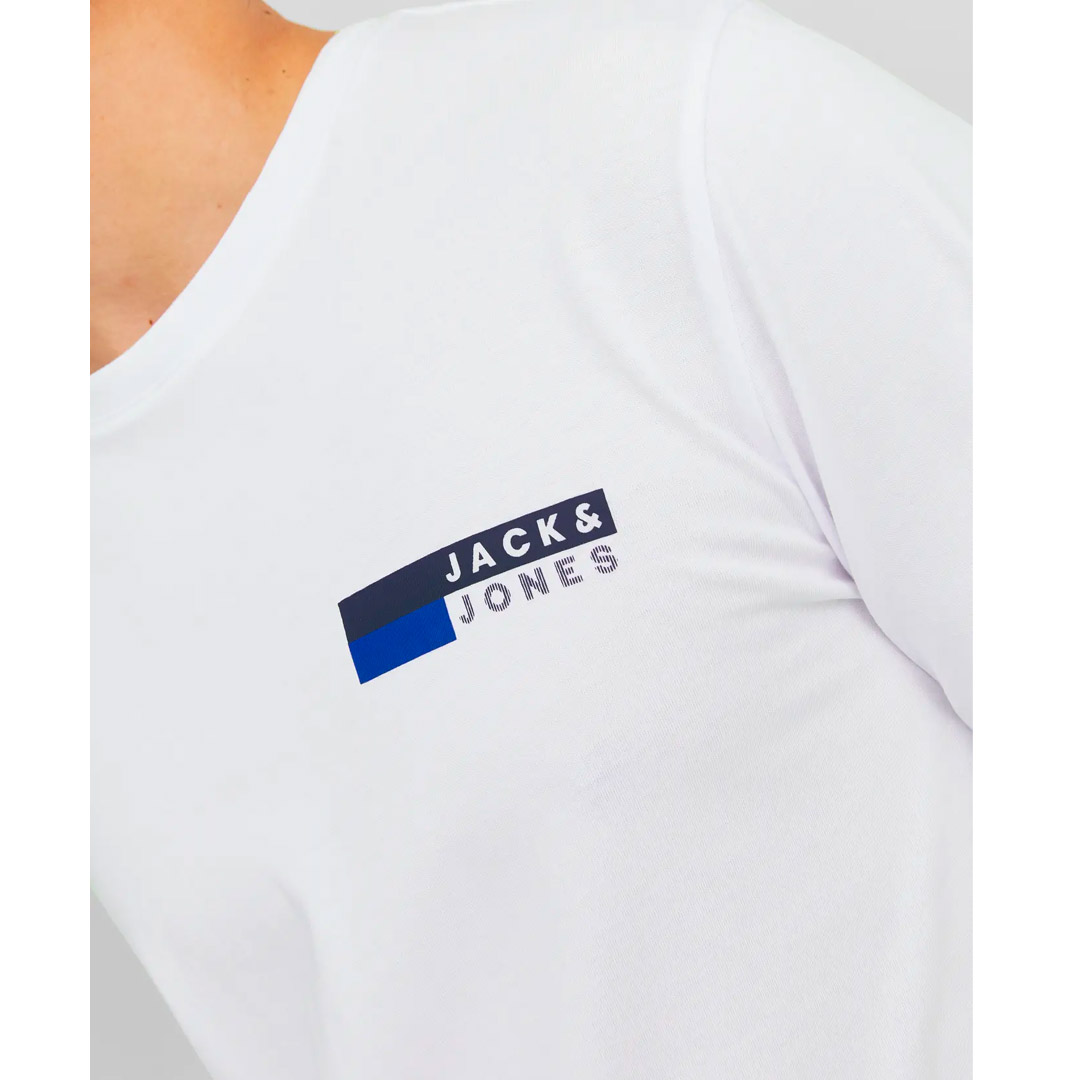 JACK & JONES JJECORP LOGO TEE PLAY SS 12233999-4340458 Λευκό