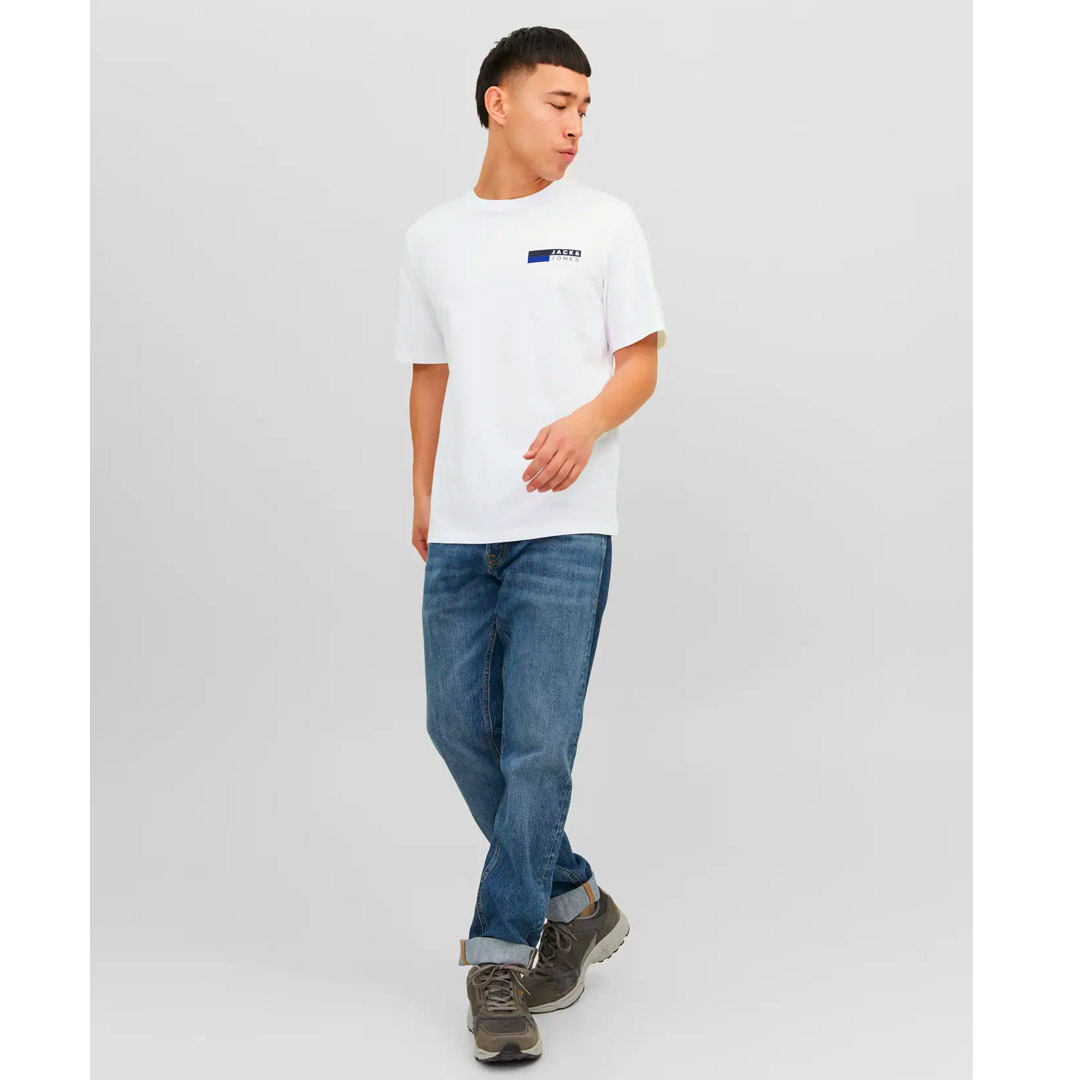 JACK & JONES JJECORP LOGO TEE PLAY SS 12233999-4340458 Λευκό