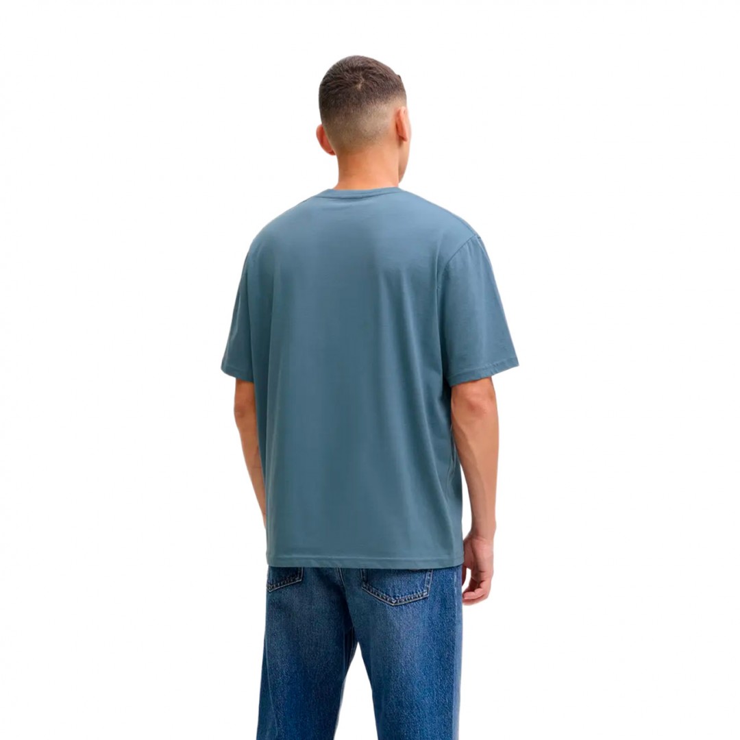 JACK & JONES JJEDENVER GRAPHIC TEE SS O NECK NOOS 12291213-4937816 Μπλε