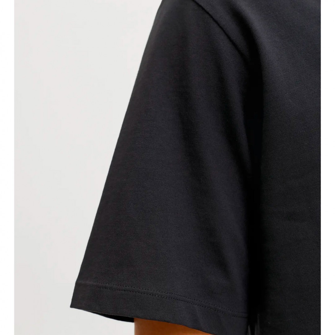 JACK & JONES  JJELOGO TEE SS ONECK 2 COL 12288016-4902159 Black