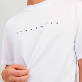 JACK & JONES JJESTAR JJ TEE SS NOOS 12234746-4215911 White Image 1
