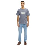 JACK & JONES JORCATSKILLS FRONT TEE SS CN 12297891-5016555 Πετρόλ Εικόνα 2
