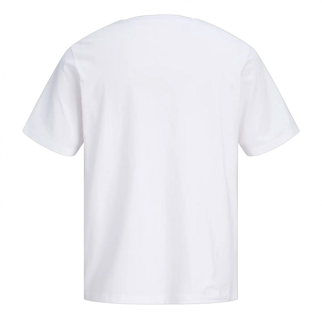 JACK & JONES JORNANTUCKET BRANDING TEE SS 12297899-5016628 Λευκό