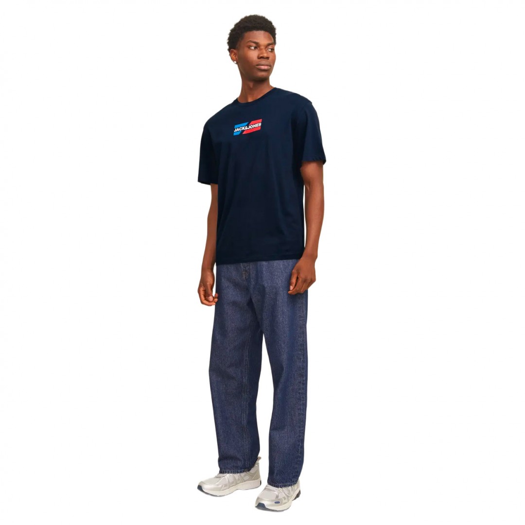JACK & JONES JJCORP GRAPHIC TEE 12268415-4643117 Σιελ