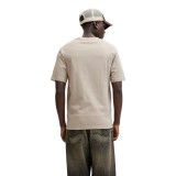 JACK & JONES JCOFUSION DOTS PRINT TEE SS CREW SN 12289863-4933034 PURE CASHMER Grey Image 0