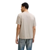 JACK & JONES JJHONOLULU SHAPE TEE SS CREW NECK LN 12288088-4889172 MOONBEAM Ecru Image 0